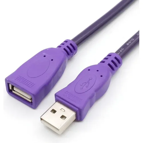 كابل USB عالي الجودة مع تمديد USB 2.0 ذكر إلى أنثى بطول 5 أمتار. - 3